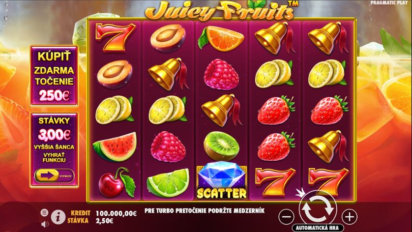 Spill nå - Juicy Fruits