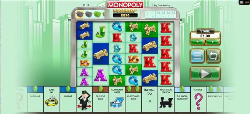 Spill nå - Monopoly Megaways