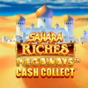 Sahara Riches Megaways Cash Collect Playtech logo