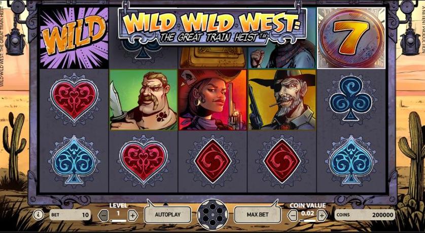 Spill nå - Wild Wild West: The Great Train Heist
