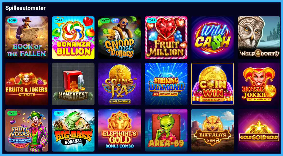 Spinjo casino slots