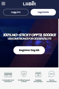 Start registrering