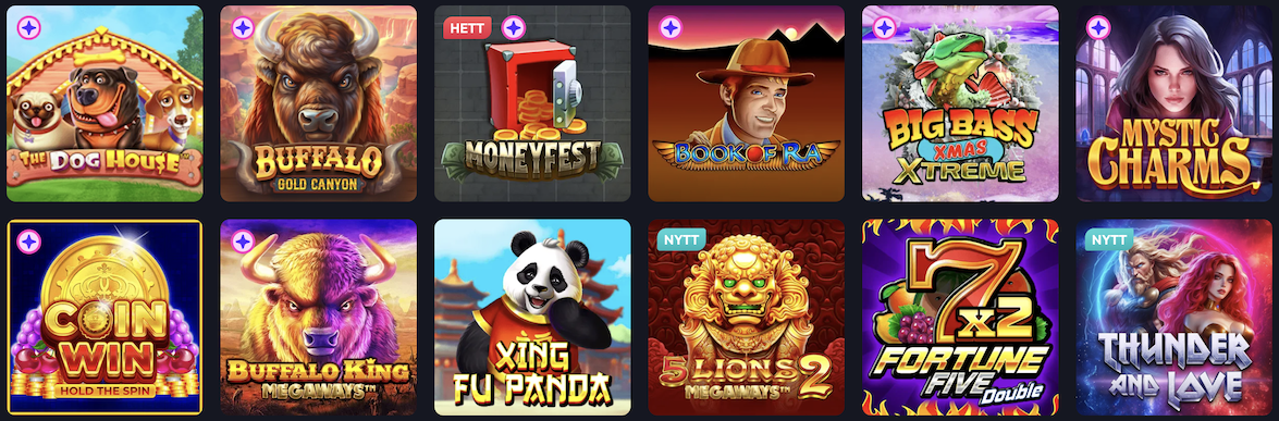 SpinFever Casino spilleautomater