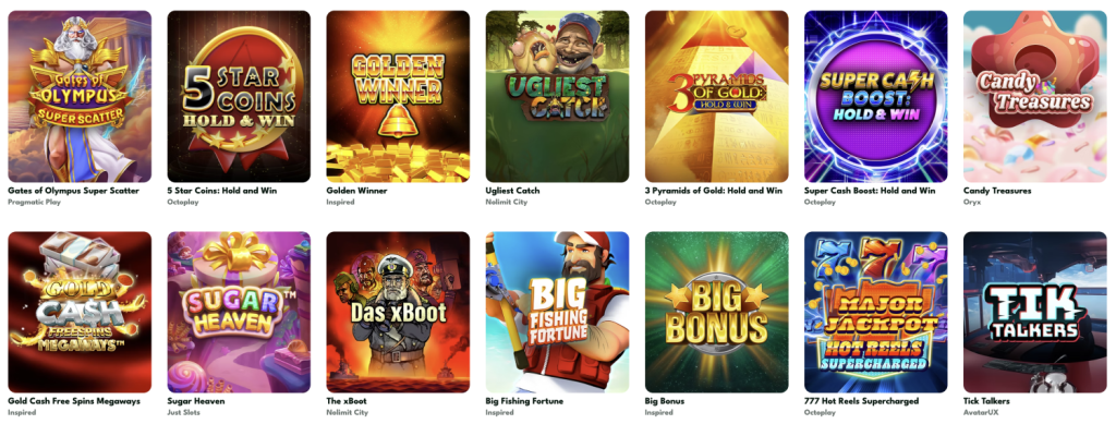BigLucky Casino - Spilleautomater