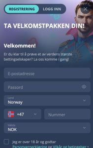 Fyll ut dine personlige opplysninger