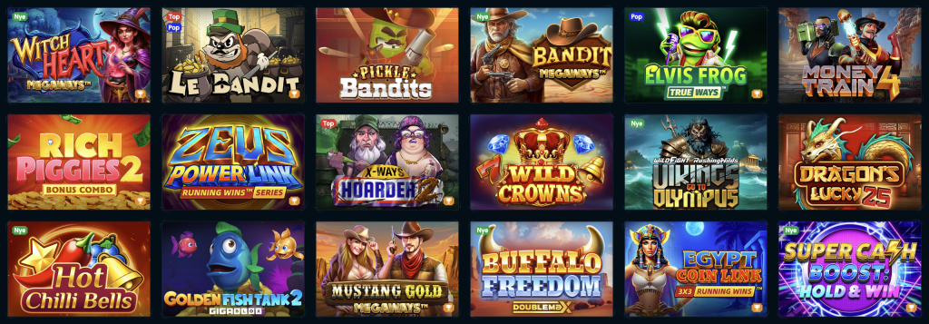 Spellwin Casino spilleautomater