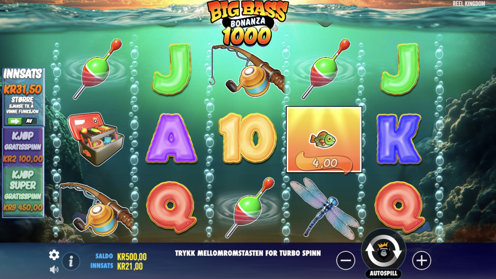 Spill nå - Big Bass Bonanza 1000