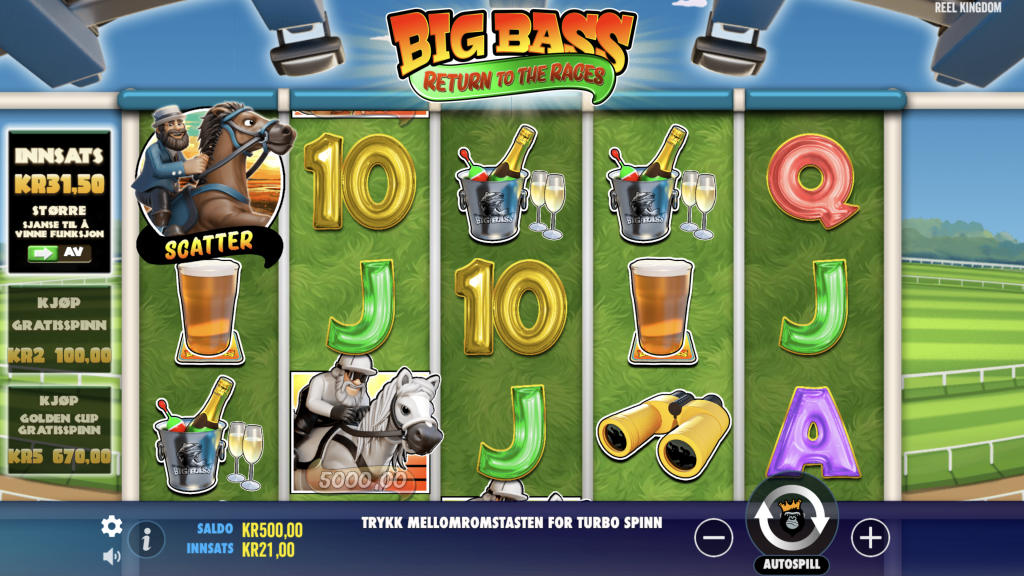 Spill nå - Big Bass Return to the Races