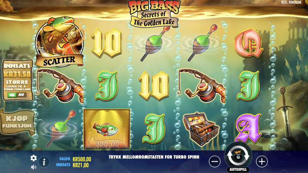 Spill nå - Big Bass Secrets of the Golden Lake