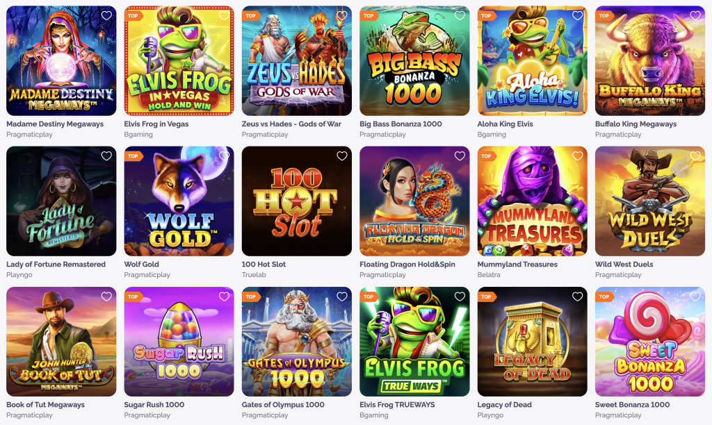 Boho Casino - spilleautomater