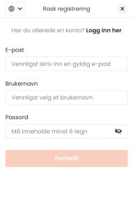 Fyll inn grunnleggende informasjon