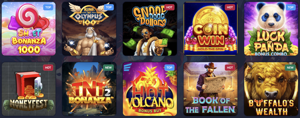 SpinLander casino spilleautomater