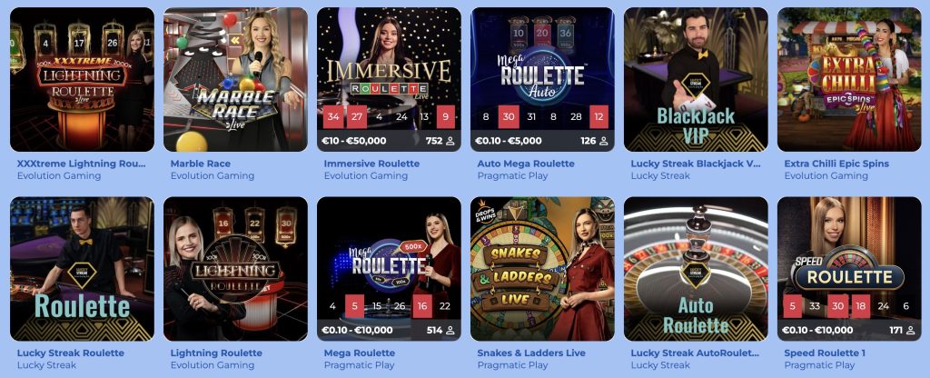 FeliceBet Live-Casino