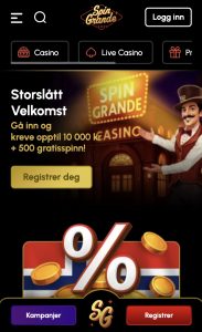 Start registreringen