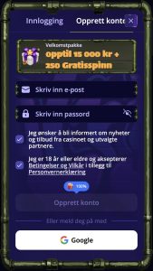 Registrer deg