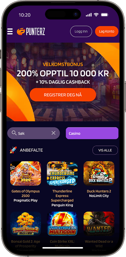 Punterz Casino